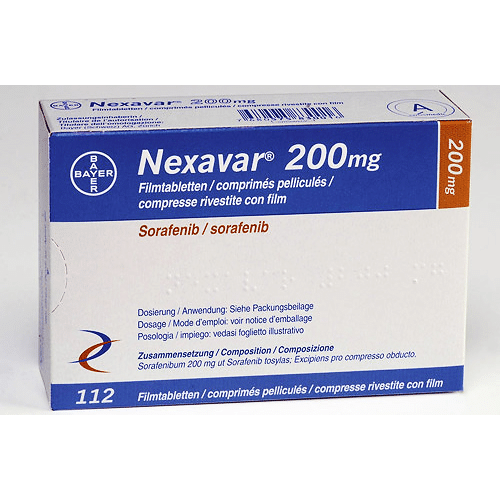 NEXAVAR 200 MG 112 FILM TABLET 1 NEXAVAR 200 MG 112 FILM TABLET 23763