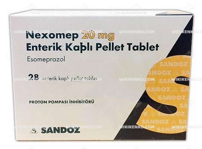 NEXOMEP 40 MG ENTERIK KAPLI 28 PELLET TABLET 1 NEXOMEP 40 MG ENTERIK KAPLI 28 PELLET TABLET 32459