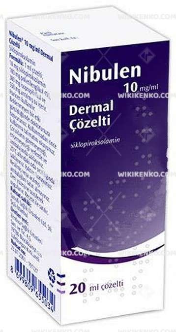 NIBULEN 10 MG ML DERMAL COZELTI 20 ML 23781