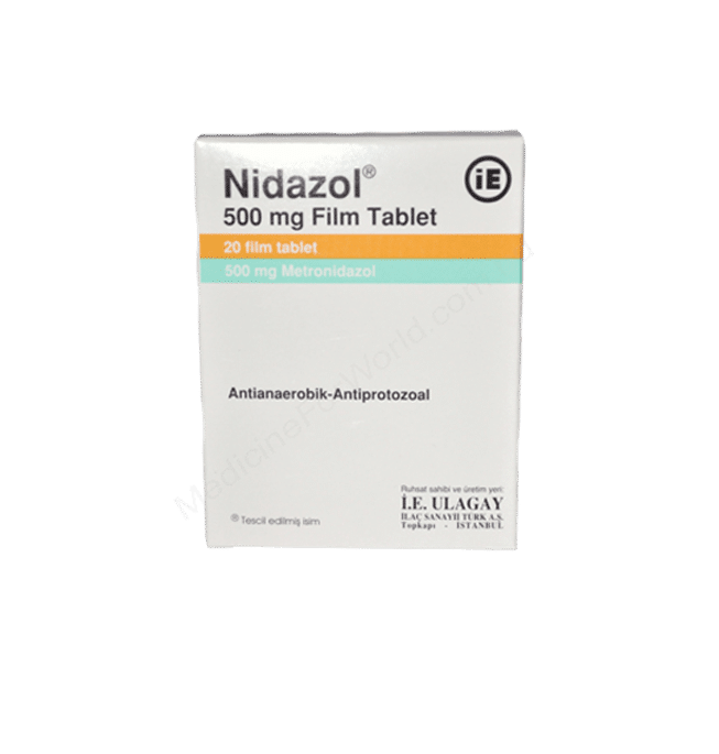 NIDAZOL 250 MG 20 TABLET 1 NIDAZOL 250 MG 20 TABLET 23800