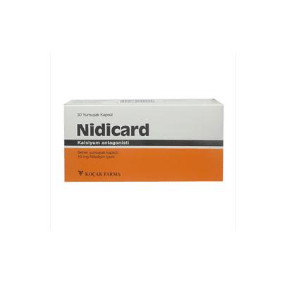 NIDICARD 10 MG 30 KAPSUL 1 NIDICARD 10 MG 30 KAPSUL 23805