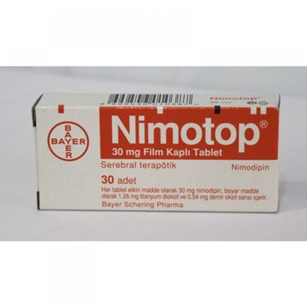 NIMOTOP 30 MG 30 TABLET 1 NIMOTOP 30 MG 30 TABLET 23815