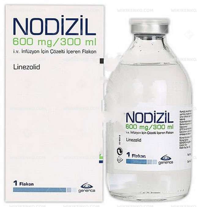 NODIZIL 600MG/300 ML IV INFUZYON ICIN COZELTI 1 NODIZIL 600MG 300 ML IV INFUZYON ICIN COZELTI 32533