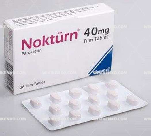NOKTURN 40 MG 28 FILM TABLET 1 NOKTURN 40 MG 28 FILM TABLET 32540