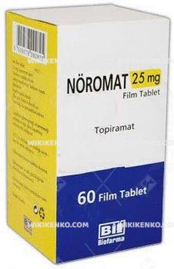 NOROMAT 25 MG 60 FILM TABLET 1 NOROMAT 25 MG 60 FILM TABLET 32575