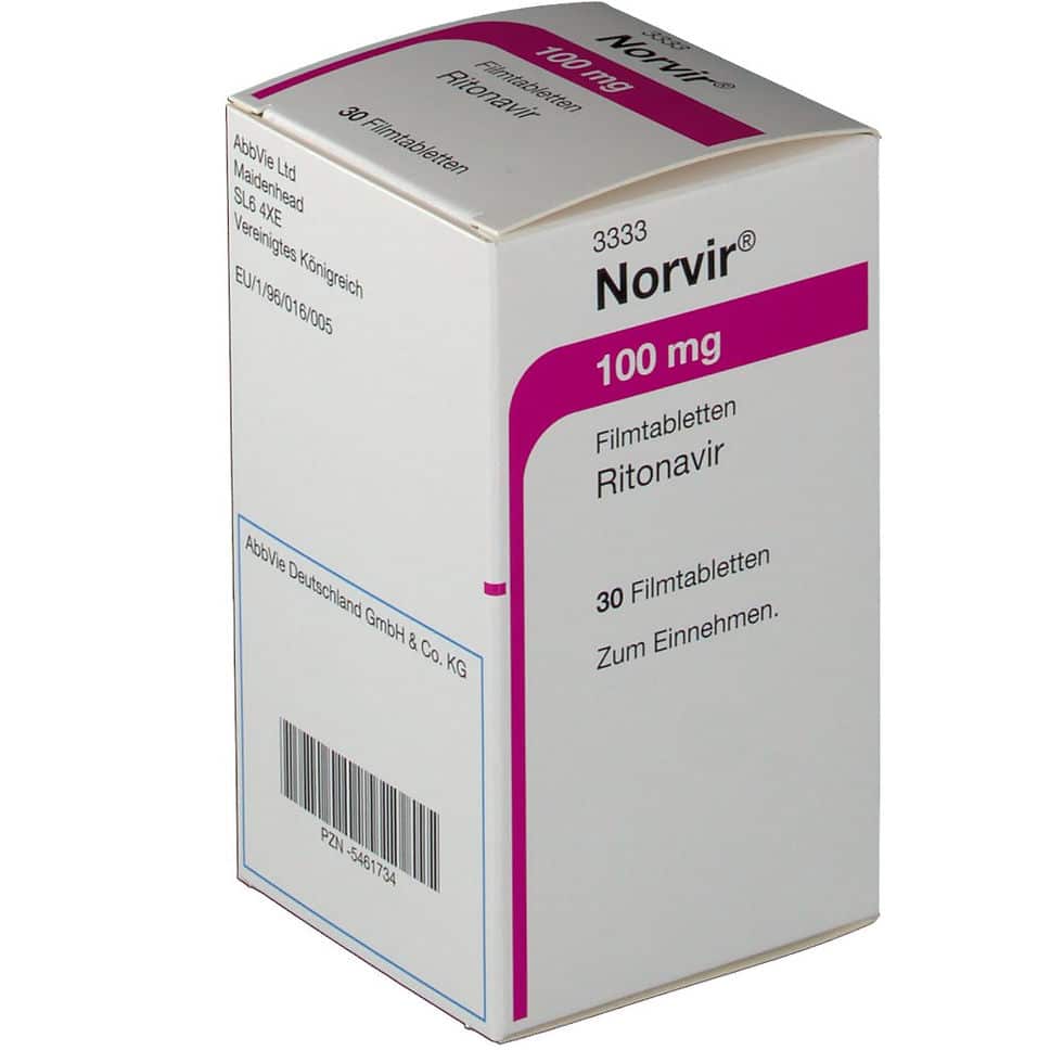 NORVIR 100 MG.KAPSUL 1 NORVIR 100 MG.KAPSUL 32589