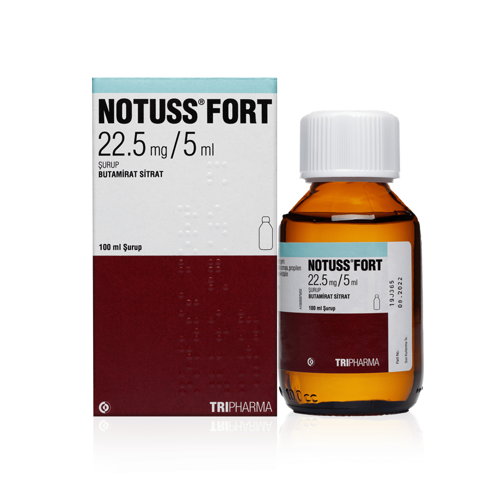 NOTUSS FORT 100 ML SURUP 1 NOTUSS FORT 100 ML SURUP 23868