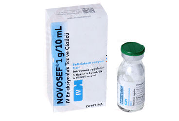 NOVOSEF 1000 MG IV 1 FLAKON 1 NOVOSEF 1000 MG IV 1 FLAKON 23898