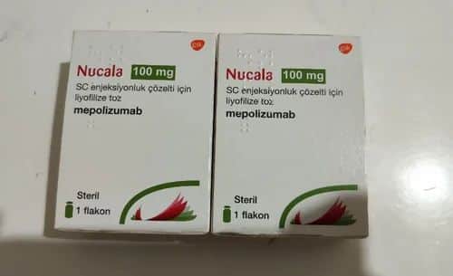 NUCALA 100 MG SC ENJEKSIYONLUK COZELTI ICIN LIYOFILIZE TOZ (1 FLAKON) 1 NUCALA 100 MG SC ENJEKSIYONLUK COZELTI ICIN LIYOFILIZE TOZ 1 FLAKON 23909
