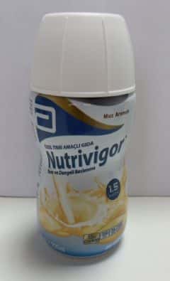 NUTRIVIGOR MUZ AROMALI 220 ML SISE 1 NUTRIVIGOR MUZ AROMALI 220 ML SISE 23927