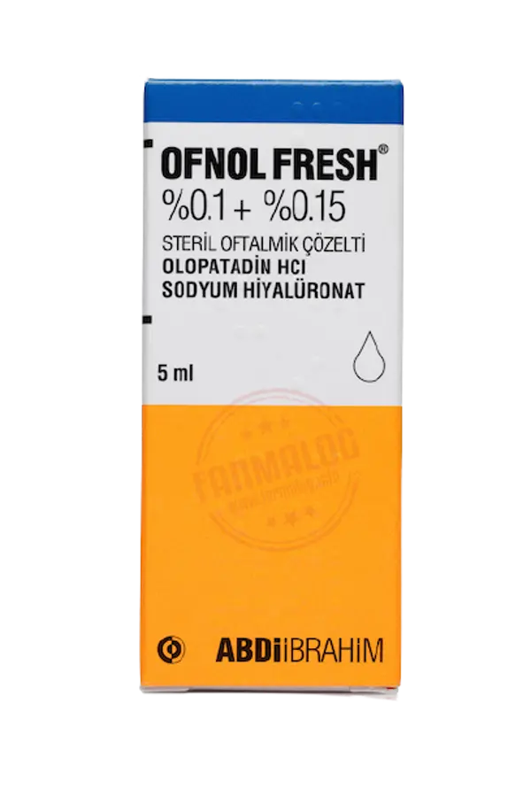 OFNOL FRESH %0.1 + %0.15 STERIL OFT. COZELTI 1 OFNOL FRESH 0.1 0.15 STERIL OFT. COZELTI 23952