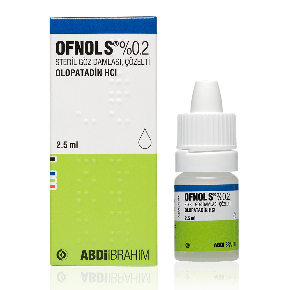 OFNOL-S %0,2 STERIL OFTALMIK COZELTI 2,5 ML 1 OFNOL S 02 STERIL OFTALMIK COZELTI 25 ML 23953