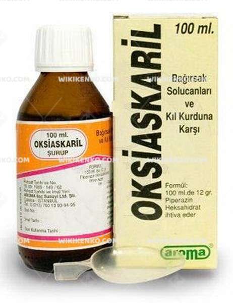 OKSIASKARIL SURUP 100 ML 1 OKSIASKARIL SURUP 100 ML 32727