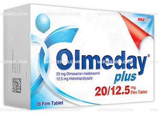 OLMEDAY 20 MG 28 FILM TABLET 1 OLMEDAY 20 MG 28 FILM TABLET 32776