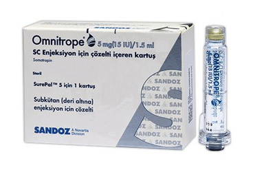 OMNITROPE 5 MG (15 IU)/1,5 ML ENJ. ICIN SOLUSYON ICEREN 1 KARTUS 1 OMNITROPE 5 MG 15 IU 15 ML ENJ. ICIN SOLUSYON ICEREN 1 KARTUS 24018