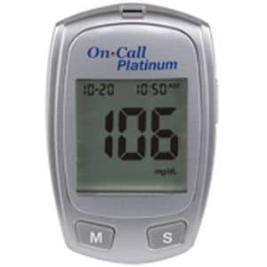 ON CALL PLATINUM BLOOD GLUCOSE MONITORING SYSTEM 1 ON CALL PLATINUM BLOOD GLUCOSE MONITORING SYSTEM 32847