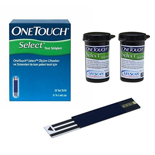 ONETOUCH SELECT PLUS TEST STRIPLERI 1 ONETOUCH SELECT PLUS TEST STRIPLERI 32871