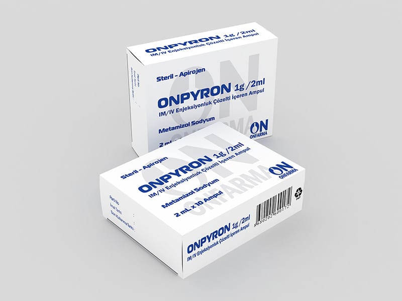 ONPYRON 1 G/2 ML IM/IV ENJEKSIYON ICIN COZELTI ICEREN 10 AMPUL 1 ONPYRON 1 G 2 ML IM IV ENJEKSIYON ICIN COZELTI ICEREN 10 AMPUL 24042