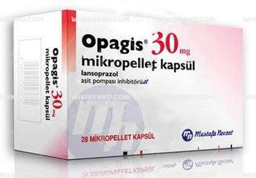 OPAGIS 30 MG 28 MIKROPELLET KAPSUL 1 OPAGIS 30 MG 28 MIKROPELLET KAPSUL 24045