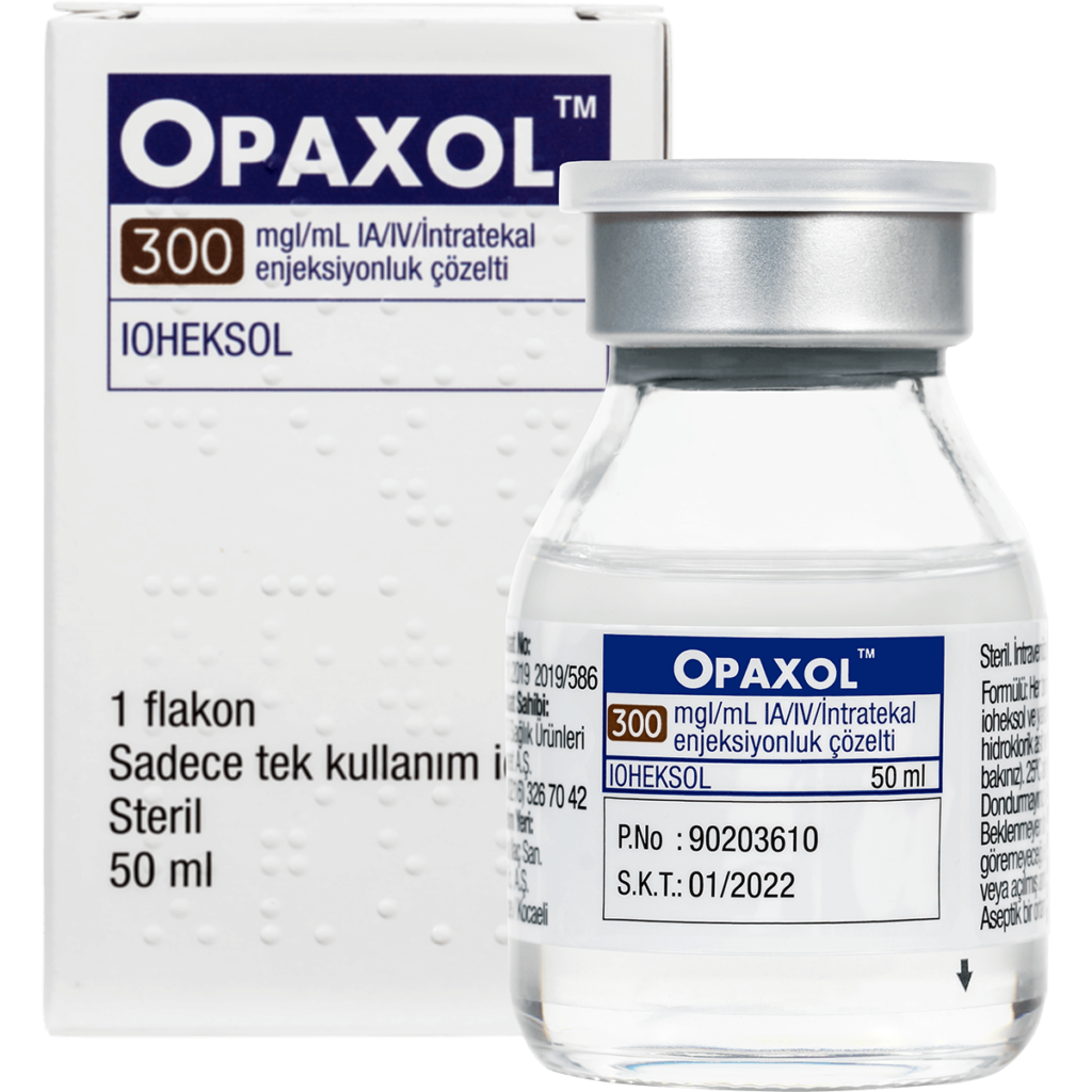 OPAXOL 300 MG I/ML IA/IV/INTRATEKAL ENJEKSIYONLUK COZELTI (1x100ML) 1 OPAXOL 300 MG I ML IA IV INTRATEKAL ENJEKSIYONLUK COZELTI 1x100ML 24046