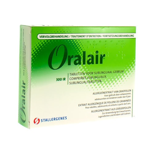 ORALAIR 300 IR 30 DILALTI TABLET 1 ORALAIR 300 IR 30 DILALTI TABLET 32956