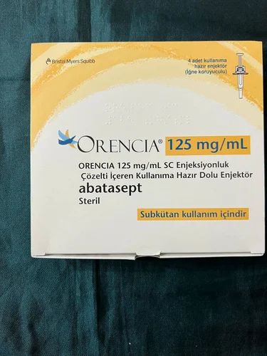 ORENCIA SUBKUTAN 125 MG ENJEKSIYONLUK COZELTI ICEREN KULLANIMA HAZIR ENJEKTOR 4 ADET 1 ORENCIA SUBKUTAN 125 MG ENJEKSIYONLUK COZELTI ICEREN KULLANIMA HAZIR ENJEKTOR 4 ADET 24066