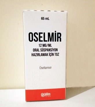 OSELMIR 12 MG/ML ORAL SUSPANSIYON HAZIRLAMAK ICIN TOZ (65 ML) 1 OSELMIR 12 MG ML ORAL SUSPANSIYON HAZIRLAMAK ICIN TOZ 65 ML 24087