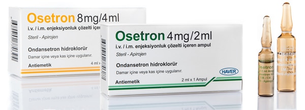 OSETRON 4 MG/2 ML IM/IV ENJEKSIYONLUK COZELTI ICEREN 1 AMPUL 1 OSETRON 4 MG 2 ML IM IV ENJEKSIYONLUK COZELTI ICEREN 1 AMPUL 24090