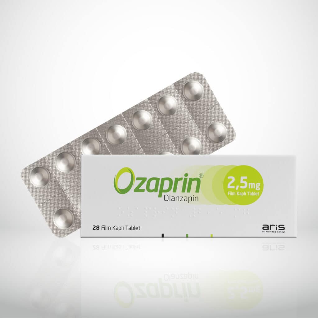 OZAPRIN 2,5 MG FILM KAPLI TABLET (28 TABLET) 1 OZAPRIN 25 MG FILM KAPLI TABLET 28 TABLET 18956