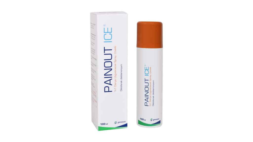 PAINOUT ICE %1 DERIYE UYGULANACAK SPREY,COZELTI (100 ML) 1 PAINOUT ICE 1 DERIYE UYGULANACAK SPREYCOZELTI 100 ML 24139