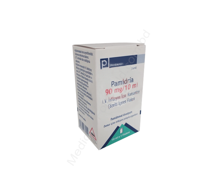 PAMIDRIA 90 MG/10 ML IV INFUZYON ICIN KONSANTRE COZELTI ICEREN 1 FLAKON 1 PAMIDRIA 90 MG 10 ML IV INFUZYON ICIN KONSANTRE COZELTI ICEREN 1 FLAKON 24150