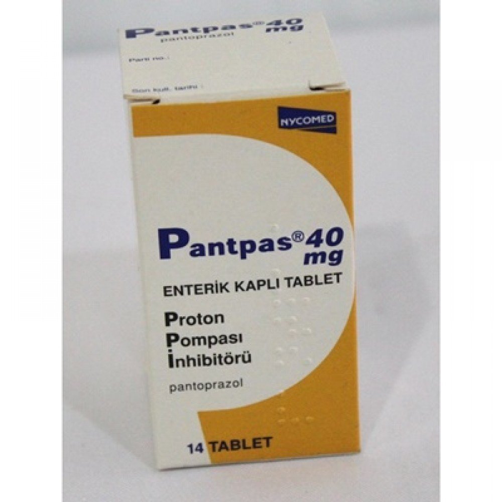 PANTPAS 40 MG 14 TABLET 1 PANTPAS 40 MG 14 TABLET 33144