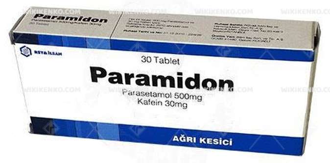 PARAMIDON 500 MG 30 TABLET 1 PARAMIDON 500 MG 30 TABLET 24191