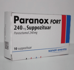 PARANOX FORT 240 MG 10 SUPPOZITUAR 1 PARANOX FORT 240 MG 10 SUPPOZITUAR 33159