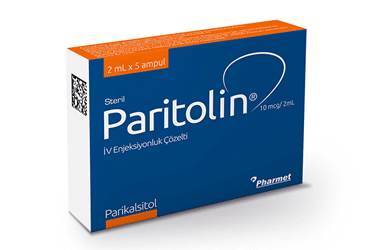 PARITOLIN 10 MCG/ML IV ENJEKSIYONLUK COZELTI (5 AMPUL) 1 PARITOLIN 10 MCG ML IV ENJEKSIYONLUK COZELTI 5 AMPUL 26709