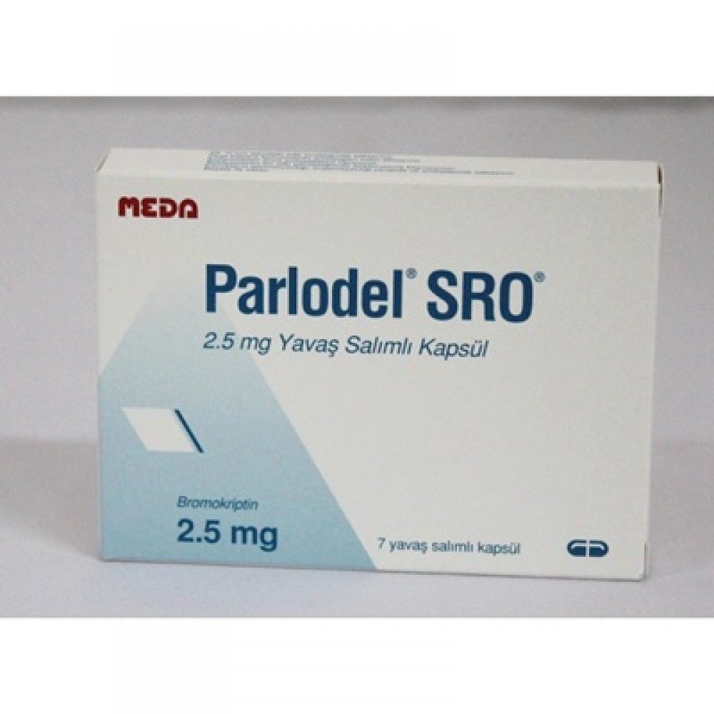 PARLODEL SRO 2,5 MG YAVAS SALIMLI 7 KAPSUL 1 PARLODEL SRO 25 MG YAVAS SALIMLI 7 KAPSUL 33177