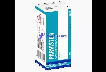 PARVISTEN %0,025 GOZ DAMLASI, COZELTI 1 PARVISTEN 0025 GOZ DAMLASI COZELTI 24241