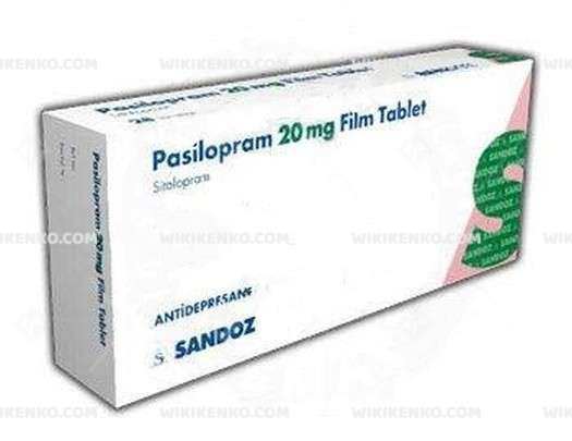 PASILOPRAM 20 MG 28 FILM TABLET 1 PASILOPRAM 20 MG 28 FILM TABLET 33188