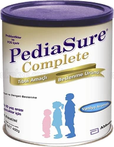 PEDIASURE COMPLETE VANILYA AROMALI TOZ 400 GR 1 PEDIASURE COMPLETE VANILYA AROMALI TOZ 400 GR 33234