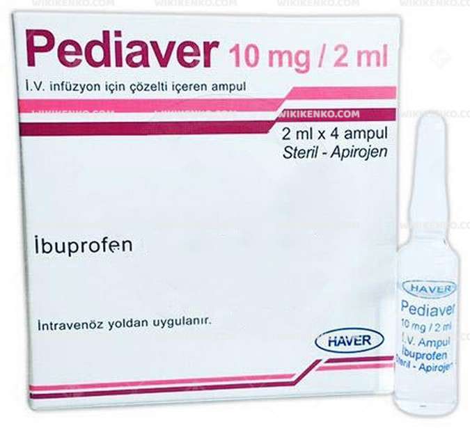 PEDIAVER 10 MG/2 ML AMPUL (4 AMPUL) 1 PEDIAVER 10 MG 2 ML AMPUL 4 AMPUL 33246