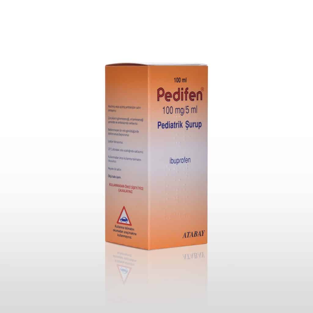 PEDIFEN 100 MG 100 ML SURUP 1 PEDIFEN 100 MG 100 ML SURUP 24279
