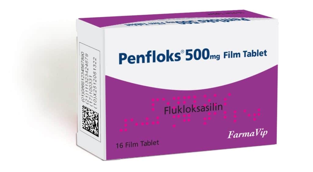 PENFLOKS 500 MG FILM TABLET (16) 1 PENFLOKS 500 MG FILM TABLET 16 24297