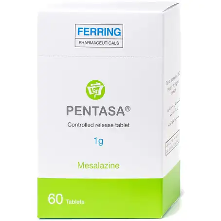 PENTASA 1 G UZATILMIS SALIMLI TABLET (60 TABLET) 1 PENTASA 1 G UZATILMIS SALIMLI TABLET 60 TABLET 24308