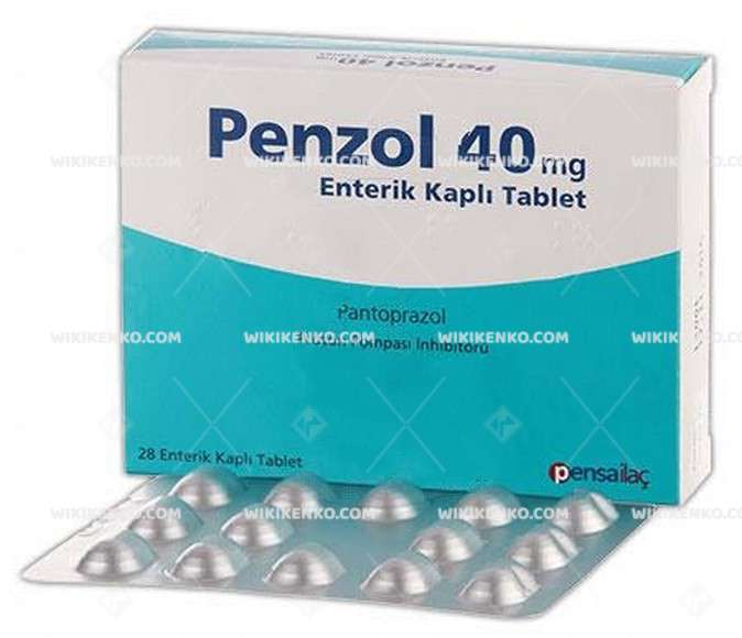 PENZOL 40 MG 28 ENTERIK KAPLI TABLET 1 PENZOL 40 MG 28 ENTERIK KAPLI TABLET 33316