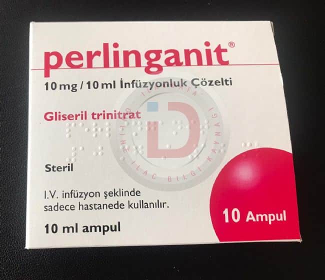 PERLINGANIT 10 MG/ 10 ML INFUZYONLUK COZELTI 1 PERLINGANIT 10 MG 10 ML INFUZYONLUK COZELTI 24332