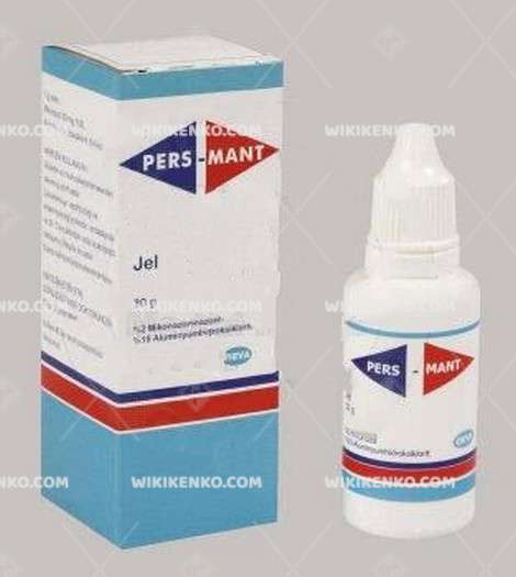 PERS-MANT 30 GR JEL 1 PERS MANT 30 GR JEL 24334