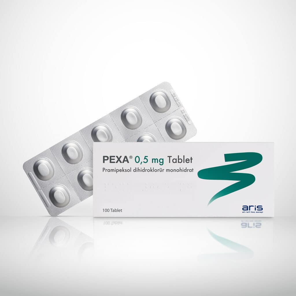 PEXA 0,5 MG TABLET (100 TABLET) 1 PEXA 05 MG TABLET 100 TABLET 24337