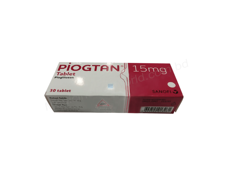 PIOGTAN 45 MG 30 TABLET 1 PIOGTAN 45 MG 30 TABLET 24429