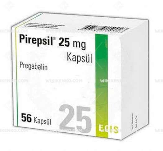 PIREPSIL 25 MG 56 KAPSUL 1 PIREPSIL 25 MG 56 KAPSUL 33423