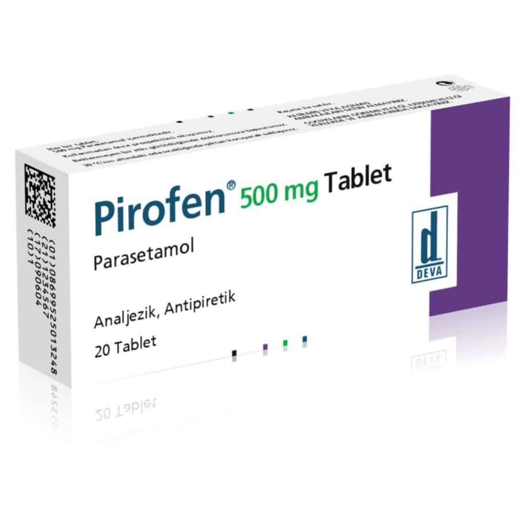 PIROFEN 500 MG 20 TABLET 1 PIROFEN 500 MG 20 TABLET 24441